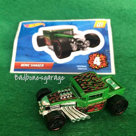 Hot Wheels Bone Shaker Mystery Model Series Shopee Malaysia