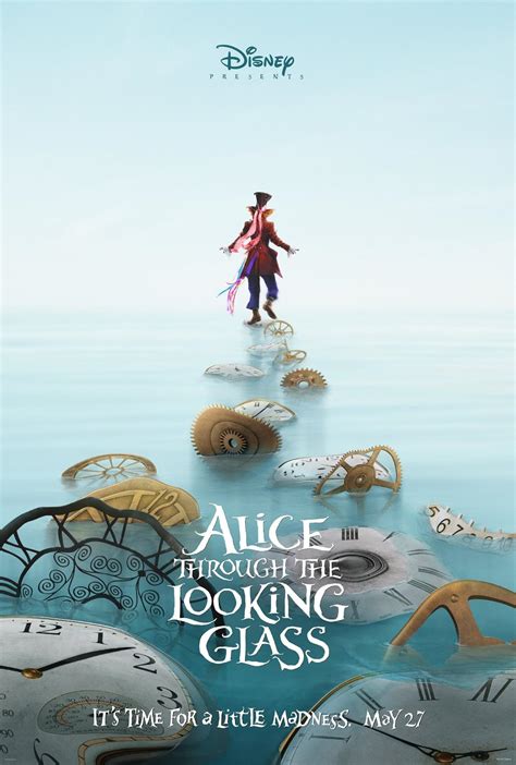 Promotional Poster For Alice Through The Looking Glass Alice