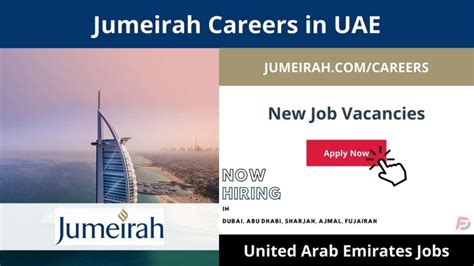 Jumeirah Careers In Uae New Job Vacancies