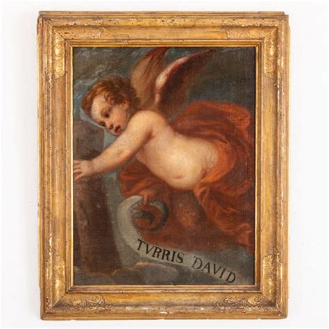 Venetian School 18th Century Putto Alato MutualArt