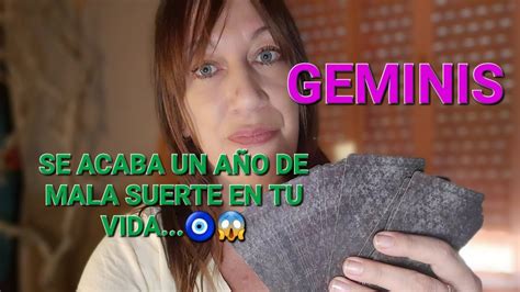 Geminis ♊️ Se Acaba Un AÑo De Mala Suerte En Tu Vida🧿😱 Youtube