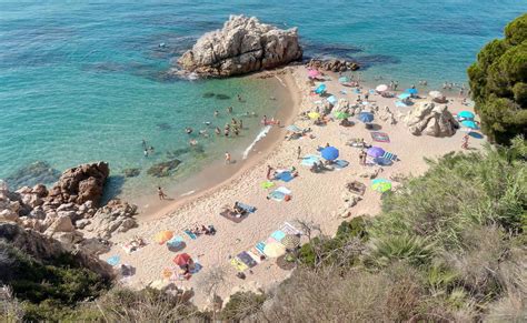 Cala Roca Grossa Barcelona Spain Detailed Features Map Photos