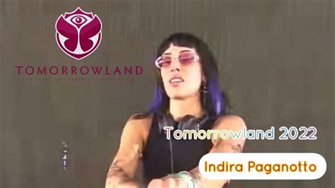 Indira Paganotto Tomorrowland 2022 We1 Youtube