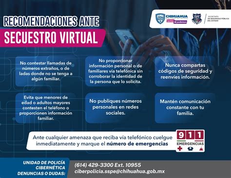 Alerta SSPE por extorsiones telefónicas y secuestros virtuales ADN