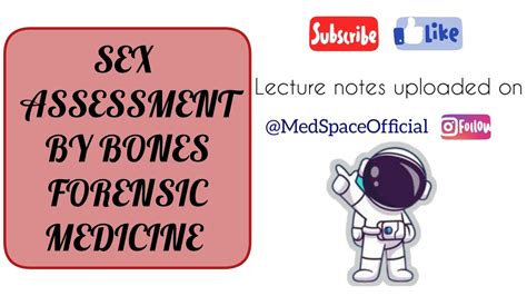 Sex Assessment By Bones Part 1 Osteology Forensic Medicine Mbbs