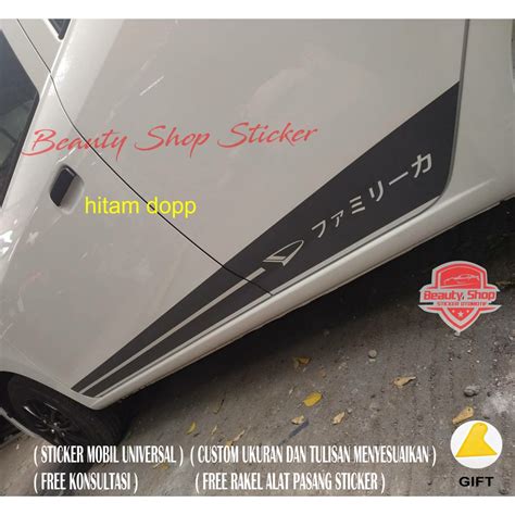 Jual Sticker Stiker Daihatsu Xenia Sigra Ayla Terios Grand Max Luxio