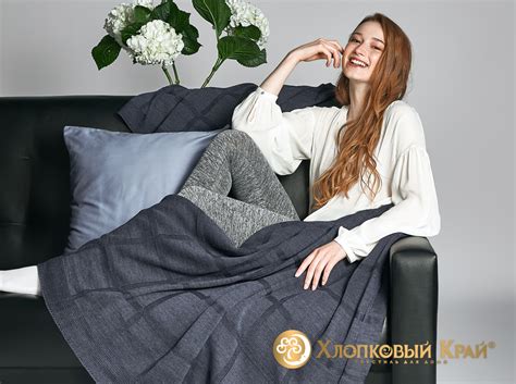 Купить плед-покрывало на кровать Лофт деним 220*260см по цене 3956 в ...