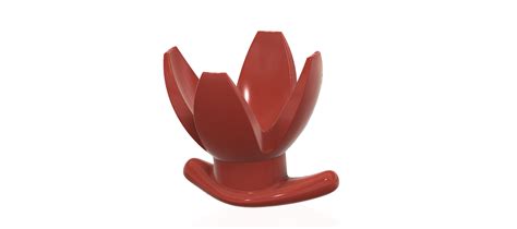 STL File Female Male Anal Plug Folding Tulip Anus Expander Butt Silicone Abp46 3d Print Cnc3D