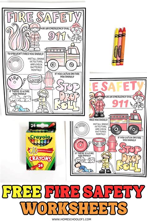Fire Safety Worksheets Free