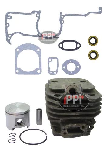 Kit Cilindro Y Piston Para Motosierra Husqvarna 61 Juntas