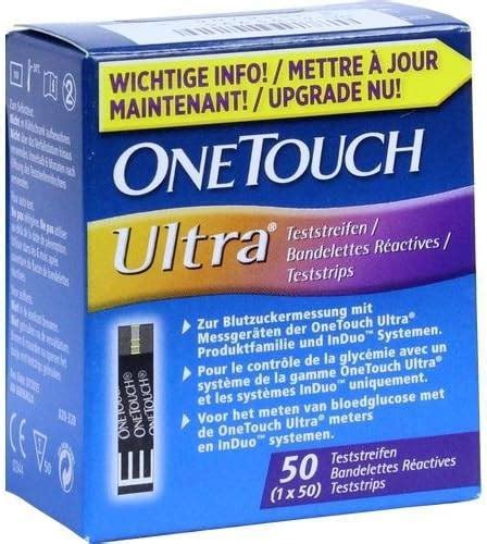 One Touch Ultra Sensor Teststreifen X St Amazon De Drogerie