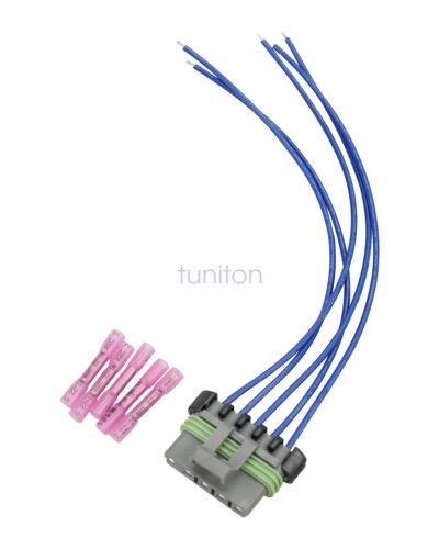 Hvac Blower Motor Resistor Harness Connector Fit For Chevrolet