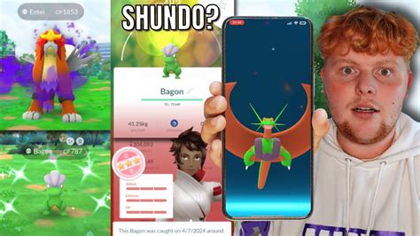 Shundo Bagon Hunting During Bagon Community Day Pok Mon Go Youtube