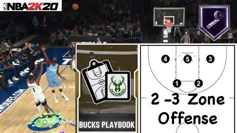 How To Easily Beat A 2 3 Zone In Nba 2k20 Myteam Best Zone Offense To Help On The Road To 12 0