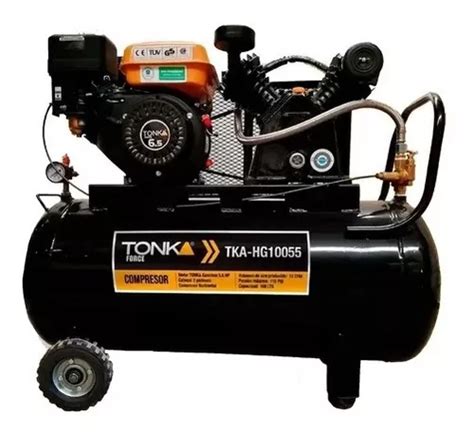 Compresor De Aire 115psi 108 Lt Gasolina 6 5hp Tonka Hg10055 Meses