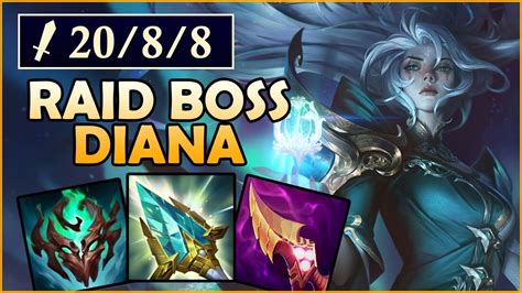 THIS MIGHT JUST BE DIANA S BEST BUILD Diana Vs Kassadin Mid League