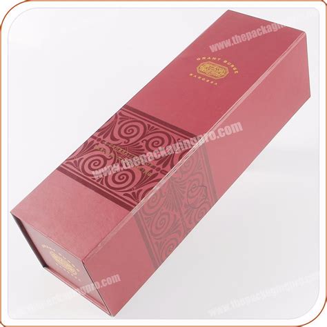 Custom Printing Cardboard Paper Packaging Single Wine T Box