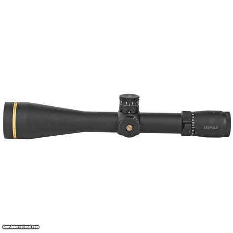 Leupold Vx 5hd 4 20x52mm 34mm Matte Rifle Scope With Tmoa Reticle 171700