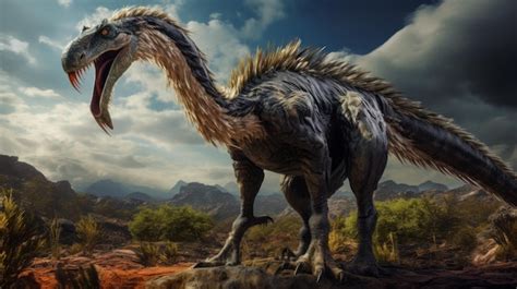 Premium AI Image | Realistic Digital Art Of Anomalus Dinosaur With ...