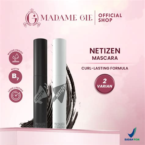 Jual Madame Gie Mascara Netizen Make Up Maskara Waterproof Shopee