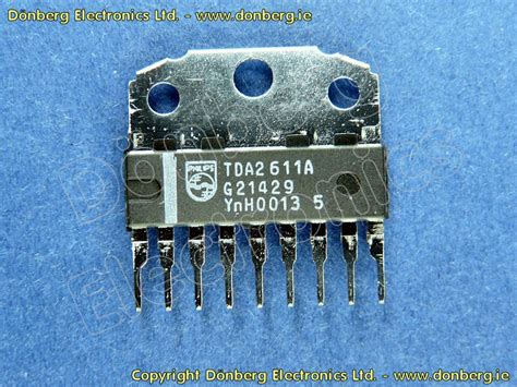 Semiconductor: TDA2611 (TDA 2611) - 5W AUDIO POWER AMPLIFIER...