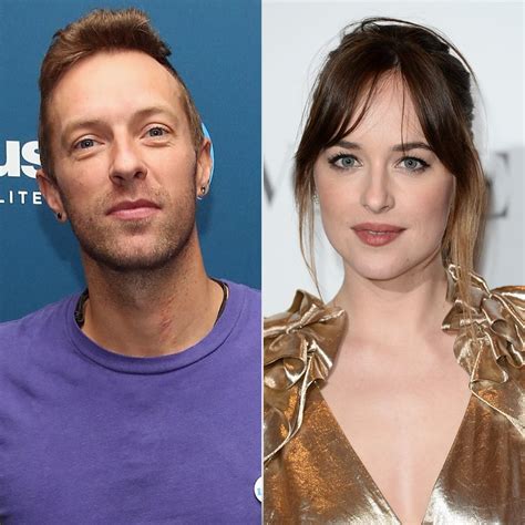 Chris Martin and Dakota Johnson | New Celebrity Couples of 2017 ...