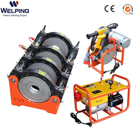 Wp B Hdpe Pe Pvc Pipe Hydraulic Butt Fusion Welding Machine