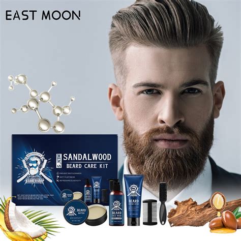 Mens Sandalwood Beard Care Kit Including Mens Sandalwood Beard