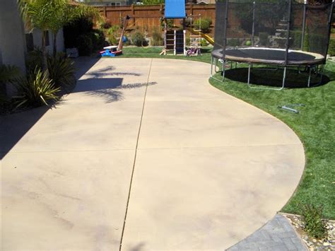 Patina Stained Decorative Concrete San Luis Obispo Ca Stampman