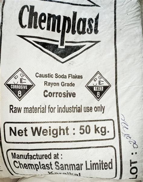 Caustic Soda Flakes Naoh Concentration 99 Grade Standard Industrial At Rs 32 Kg In Chennai