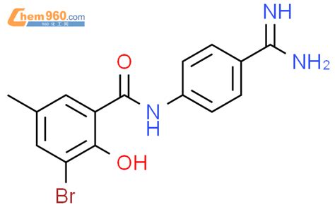 345236 59 1 Benzamide N 4 Aminoiminomethyl Phenyl 3 Bromo 2 Hydroxy