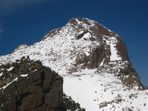 Mount Meeker Dreamweaver Couloir Lemke Climbs