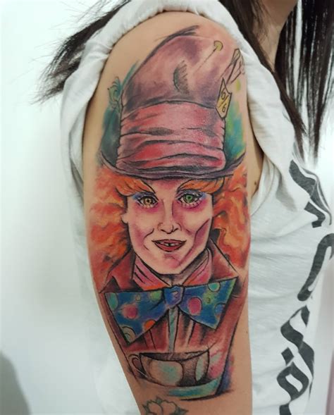 Mad Hatter Tattoo Ideas Featuring Quirky And Unique Imagery