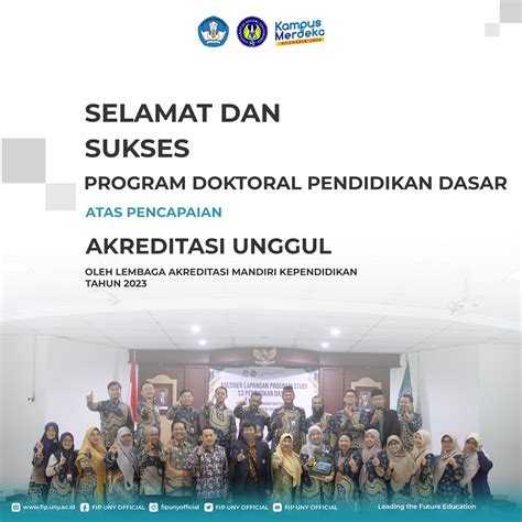 Progam Studi Pendidikan Dasar Program S3 Doktor Fakultas Ilmu