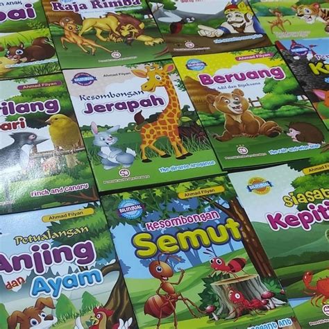 jual buku dongeng cerita anak bilingual murah meriah bisa pilih judul