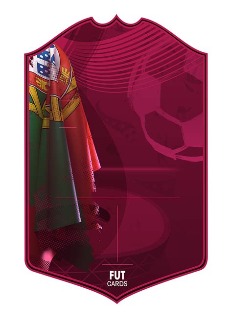 Carta Portugal World Cup Qatar Fifa Personalizada Futcards