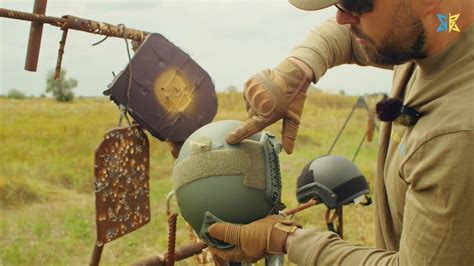Балістичні випробування шоломів FAST - YouTube