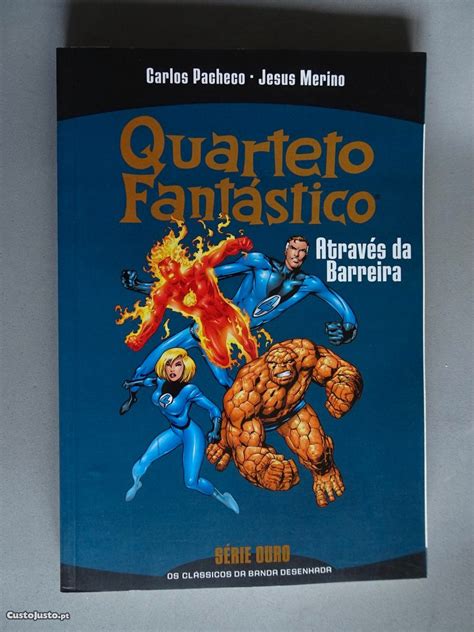 Livro Clássicos Da Banda Desenhada Série Ouro Quarteto Fantástico