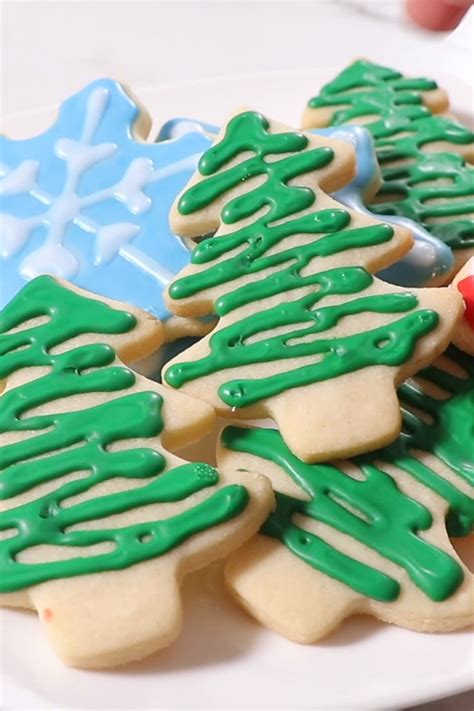 Easy Christmas Cutout Cookies That Hold Their Shape Video Recipe