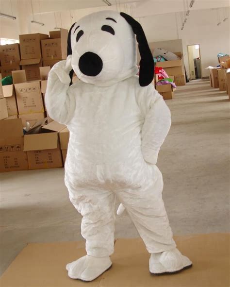 2017 EPE Adult Size Snoopy Dog Mascot Costume Halloween Chirastmas ...