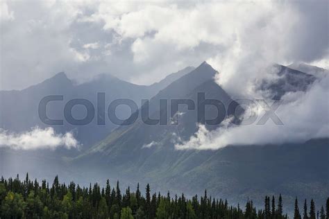 Mountains in Alaska | Stock image | Colourbox