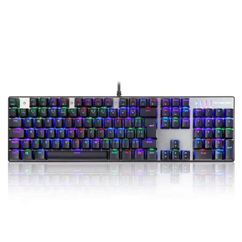 Teclado Motospeed Ck Preto Switch Vermelho