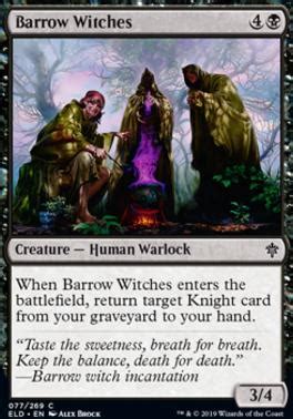 Barrow Witches Throne Of Eldraine Modern Card Kingdom