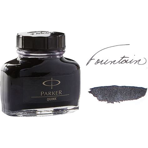 Parker Quink Ink Bottle Black - LIFE PEN COMPANY