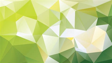 Illustration Abstract Symmetry Green Yellow Triangle Pattern