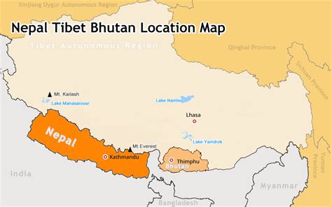 The Map Of Bhutan Arline Nicholle