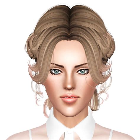 Newsea`s Lenox Hairstyle Retextured By July Kapo Sims 3 Hairs