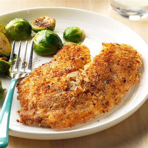 Pecan Coconut Crusted Tilapia Recipe Taste Of Home