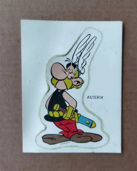 ASTÉRIX Autocollant La Vache Qui Rit 1975 EUR 1 90 PicClick FR