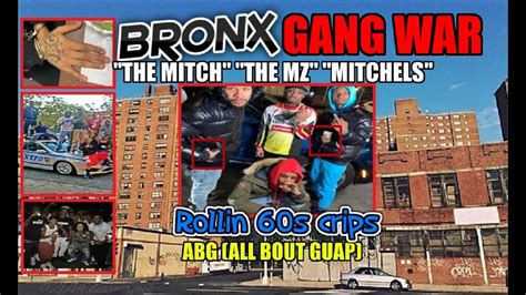 Bronx Gang War Rollin 60s Crips The Mitch Abg Mitchel Projects All Bout Guap Youtube